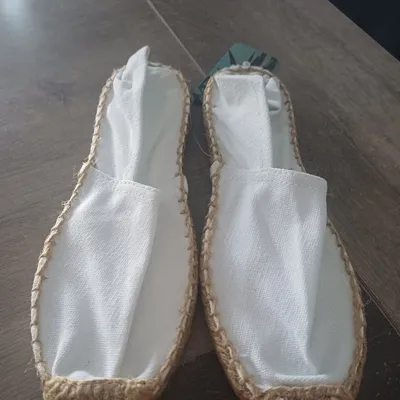 Espadrille blanche 37